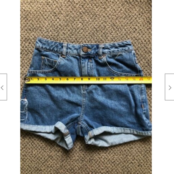 ASOS Tall Womens Jeans Shorts 4 - Picture 7 of 14